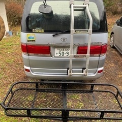 ハイエースレジアス　ヒッチメンバー&ヒッチカーゴセットの画像
