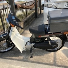 スズキバーディ50  4スト　カブ
