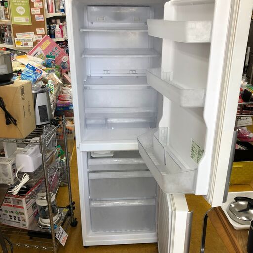 2016年製 AQUA スマート 冷凍冷蔵庫 AQR-D28E (W) 275L 2ドア