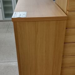 ★ジモティ割あり★ ニトリ チェスト 茶 H97.5×D42×W126 クリーニング済み TJ488の画像