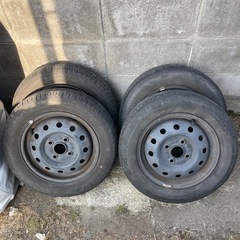 【お取引先決定】スズキ 155/65R13 ホイールセット ４本...