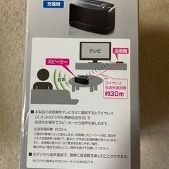スピーカー　-付属品全て有り-の画像