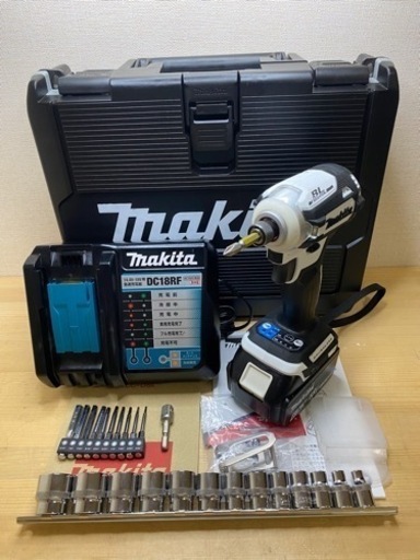 中古 マキタ　TD171 18V 充電式インパクトドライバ　白　セット