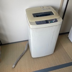 洗濯器あげます