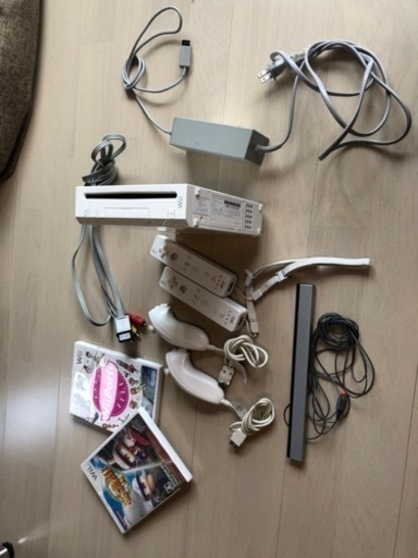 【ソフト2本付き】すぐに遊べるWiiセット