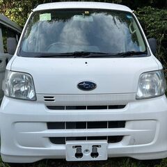 (ID5066)軽バン専門店在庫100台　軽貨物黒ナンバーリース個人・法人可能！　２２万円　スバル　サンバーバン　車検２年付　平成２５年式　諸経費込２６０,０００円の画像
