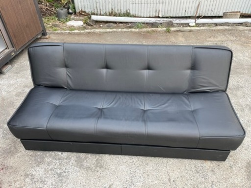 【ニトリのソファベッド】収納つき！大きめです✾