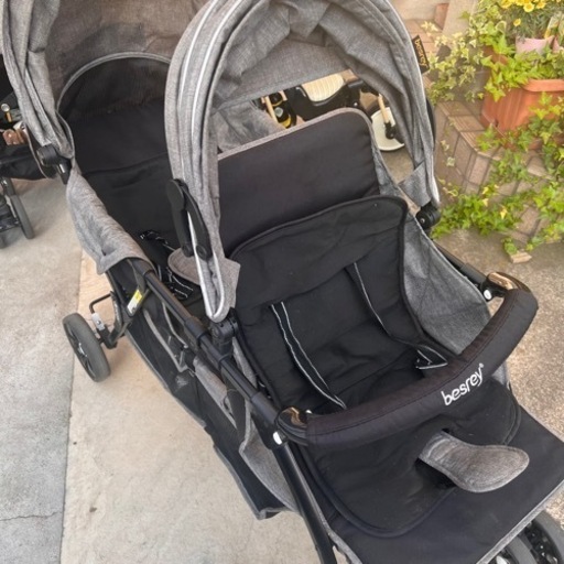 二人乗りベビーカー besrey ベビーカー