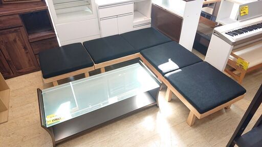 受渡者決定】IKEA Original NORDBY ウッドベンチ、テーブル ゴムノキ