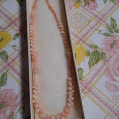 【決まりました】珊瑚のネックレスあげます。【送料無料】の画像