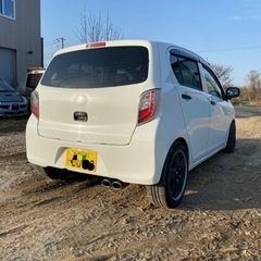 ♫ ダイハツ　ミライース　ローダウン　外マフラー　燃費良い軽自動車の画像