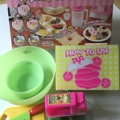 レンジで簡単ドーナツ&クレープ　お弁当箱