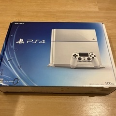 箱あり　プレイステーション4◇ホワイト・500G