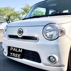 美車★ローダウン★ホワイトアルミ★メッキグリル★お洒落で可愛いミラココアの画像