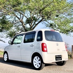 美車★ローダウン★ホワイトアルミ★メッキグリル★お洒落で可愛いミラココアの画像