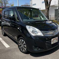 【引取先が決まりました】ソリオ４WD 検R6.5付！今年度分自動車税コミ！ 左パワスラ・スマートキー・地デジナビ・ ETC・ シートヒーター 程度良し！の画像