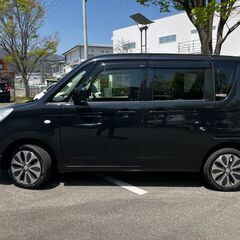 【引取先が決まりました】ソリオ４WD 検R6.5付！今年度分自動車税コミ！ 左パワスラ・スマートキー・地デジナビ・ ETC・ シートヒーター 程度良し！の画像