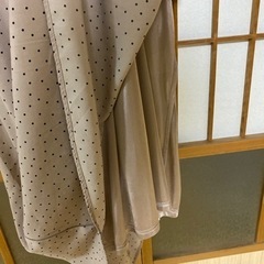ドット柄ワンピースの画像