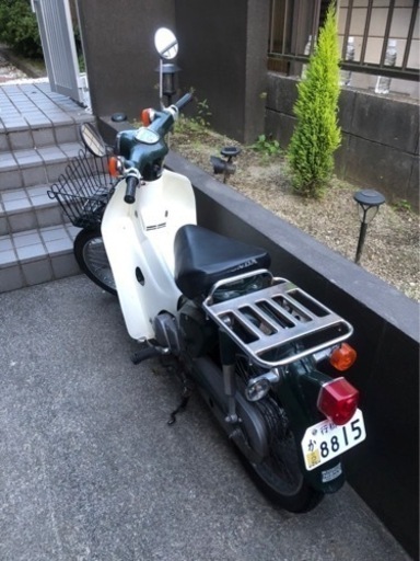 スーパーカブ50 緑　キャブ