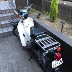スーパーカブ50 緑　キャブ