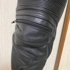 バイク　レザーパンツ　Rookie Leathers  3Lサイズの画像