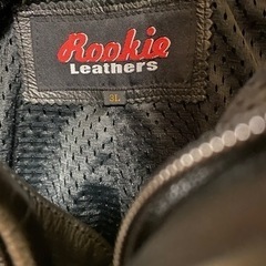 バイク　レザーパンツ　Rookie Leathers  3Lサイズの画像