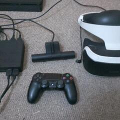 PS4とPSVRとゲームソフトの画像