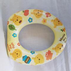 くまのプーさん 子供 補助 便座 ほぼ未使用の画像