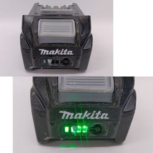 難あり マキタ 純正 バッテリ 40Vmax 2.5Ah BL4025 残量表示 雪マーク付き リチウムイオン makita 電動工具
