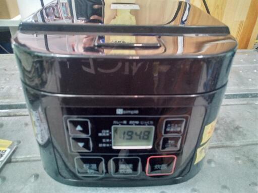 値下げしました❗【ニトリ】3合マイコン式炊飯器★6ヶ月保証付　クリーニング済　管理番号12004