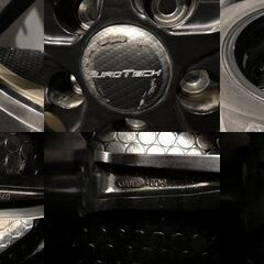 【DUNLOP WINTER MAXX SJ8 235/65R17】スタッドレス【Euro Tech 17インチ 7J5HPCD108+50】バリ溝 ジャガー/Eペイス等　(VTK704)クレジットカード QRコード決済可能の画像