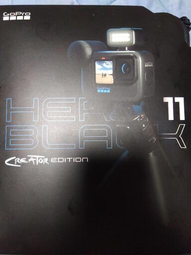 （お取引中）Go Pro HERO11 CREATOR EDITION　美品３回程度の計２時間未満使用