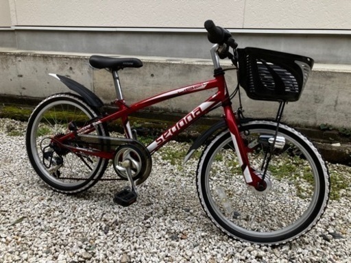 448、ジュニアマウンテンバイク20インチ（レッド）