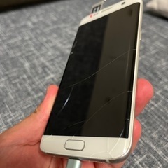 交渉中　追記有　GALAXY S7edge  ジャンク　子供のおもちゃにどうでしょうか？の画像