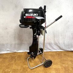 スタンド付き スズキ DF-5 船外機  4スト L足 ５馬力 ...