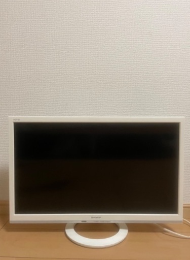 【4月28日引き渡し希望】SHARP AQUOS 24インチ白