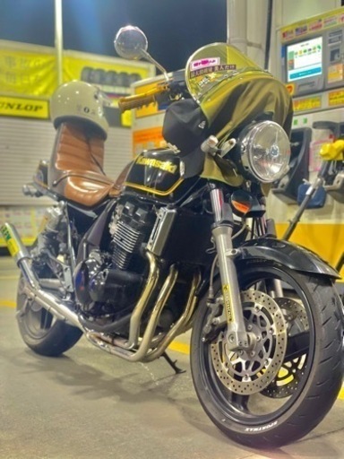 ZRX三段シートと風防