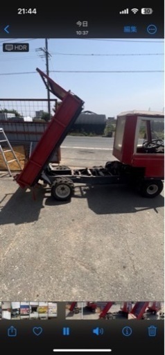 シコク SE41 運搬車　ガソリン　ダンプ