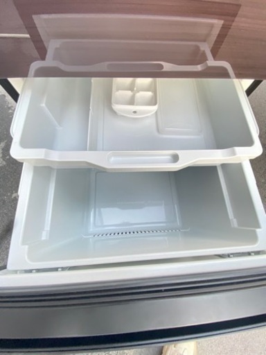 ? 大阪市内配達設置無料 ?オシャレ冷蔵庫２８２L 強化ガラスドア??保証有り