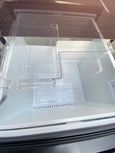 ? 大阪市内配達設置無料 ?オシャレ冷蔵庫２８２L 強化ガラスドア??保証有り