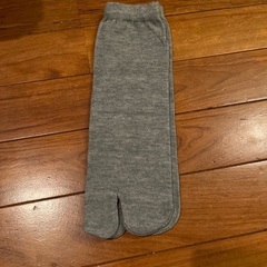 グレー靴下新品　女性用　フリーサイズ