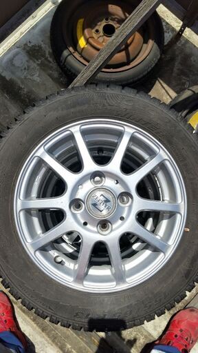 値下げ交渉可能！中古ホイール　155/65R13　４本