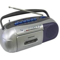 ５/８●AudioComm　ラジオカセットレコーダー　RCS-3...