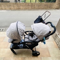 ジョイ　2人乗り用ベビーカー