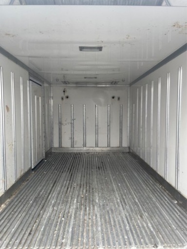764 保冷バン 2ｔ 車  アルミ 箱 バイク 倉庫 トラック コンテナ 米 保管庫 物置 DIY