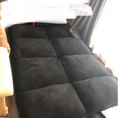 ソファ　フラットになります