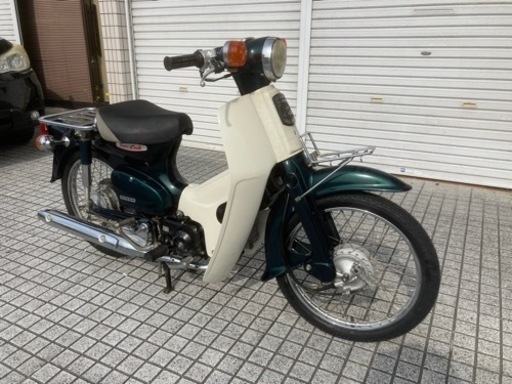 【スーパーカブ50】美品❗️AA01型　前タイヤ、レッグシールド新品❗️若林自転車　唐崎店　SALE中❗️