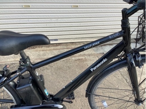 31パナソニック最新機種電動アシスト自転車VELO STAR ブラックボディー