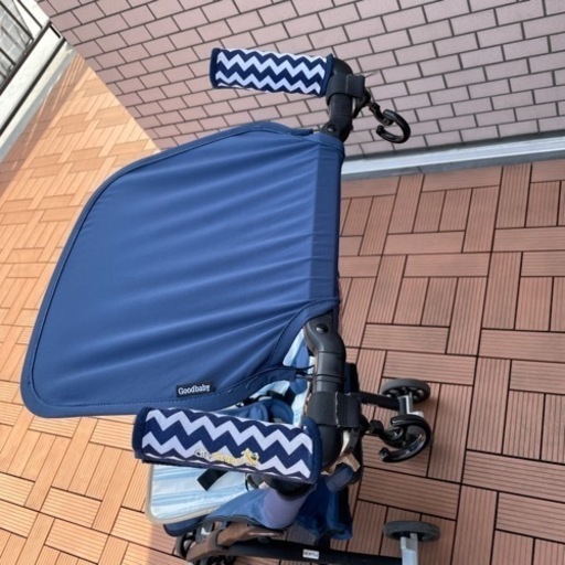ポキット ベビーカー ネイビー