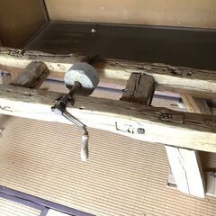 木製アンティーク作業台 【ヨーロッパから輸入 】お庭にインテリアに （引き取り希望）